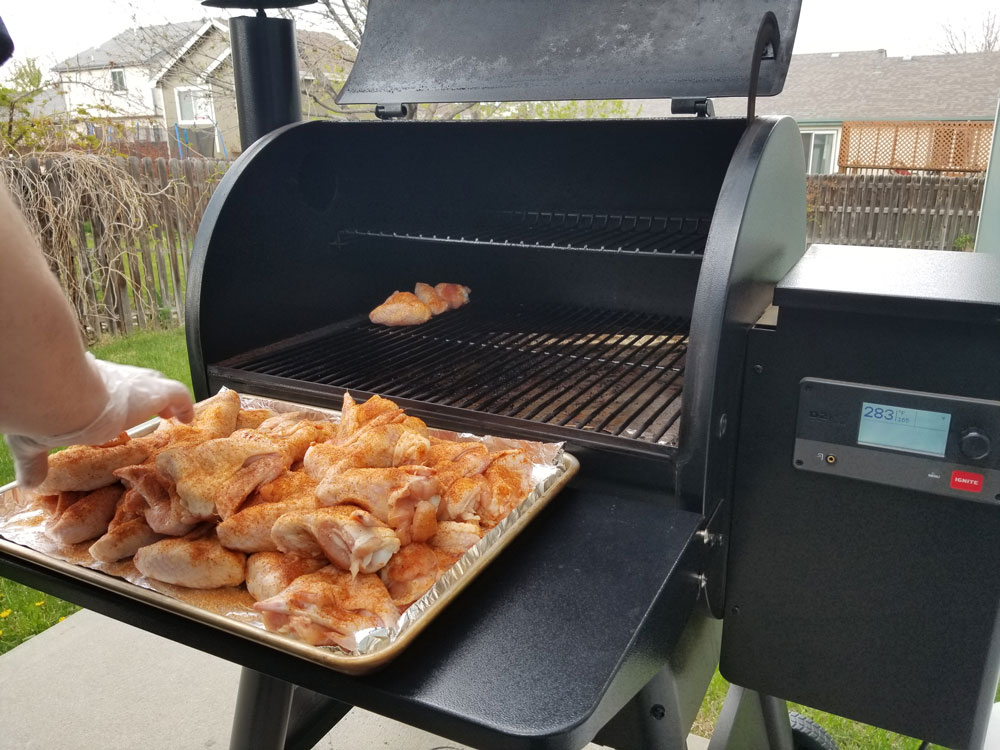 Home Smoked Chicken Wings