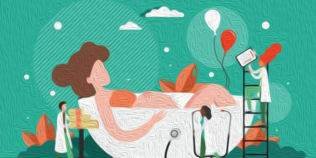 Water Birth Banner